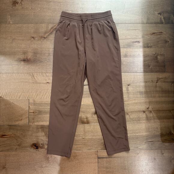 Gap Women's GapFit High Rise Runaround Pants size Small in Peppercorn Brown - Picture 1 of 7